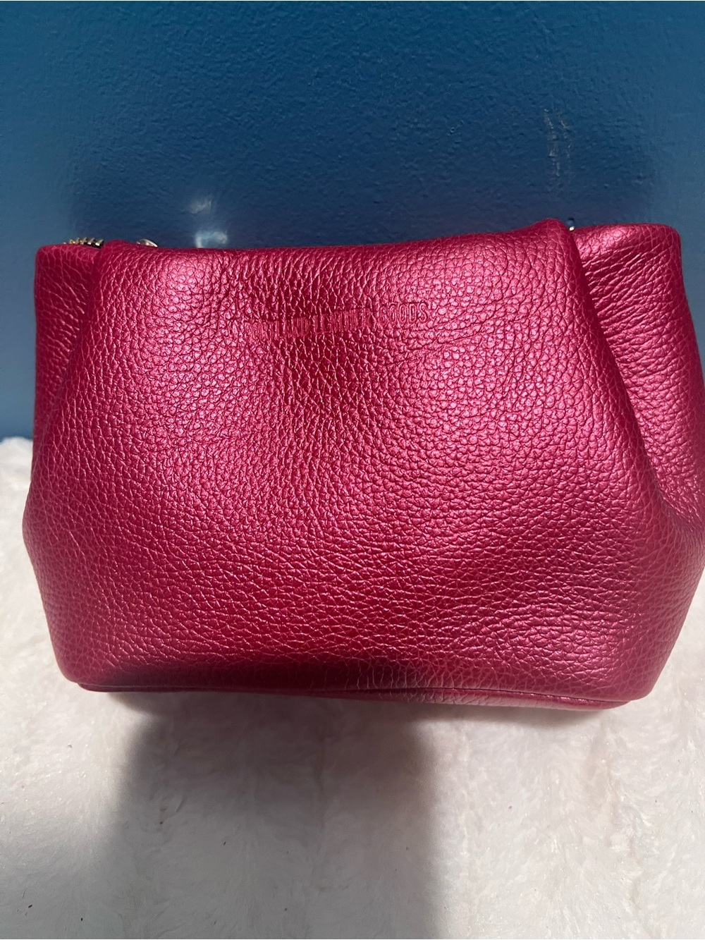 Portland Leather Goods Trevi Pouch Reba Red - Picture 2 of 4